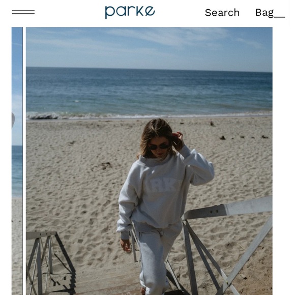 Parke Varsity Mockneck inside out - Picture 1 of 2